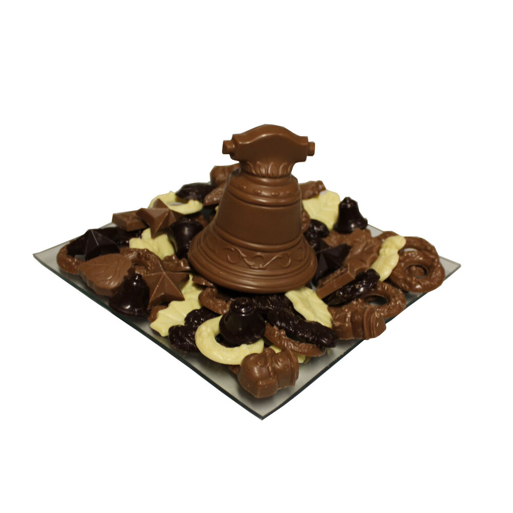 chocolade kerstklok