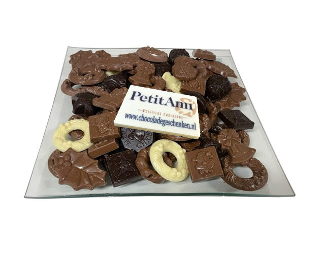 kerst chocolade met logo