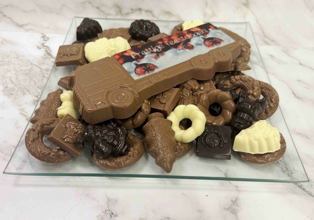chocolade vrachtwagen geschenk 