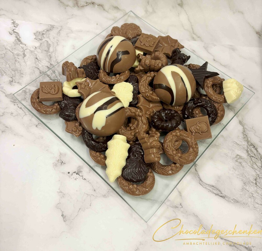 Chocolade kerstbal