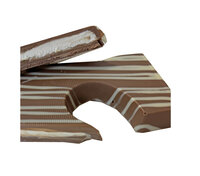 Chocoladeletter witte room