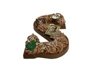 letter chocola kerst