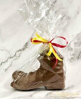 Chocolade schoen verpakt