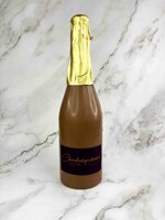 Chocolade champagne met logo