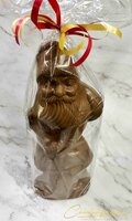 Chocolade kerstman groot