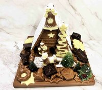 chocolade kersthuis