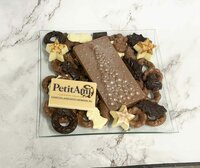 Chocolade bonbons kerstgeschenk met logo