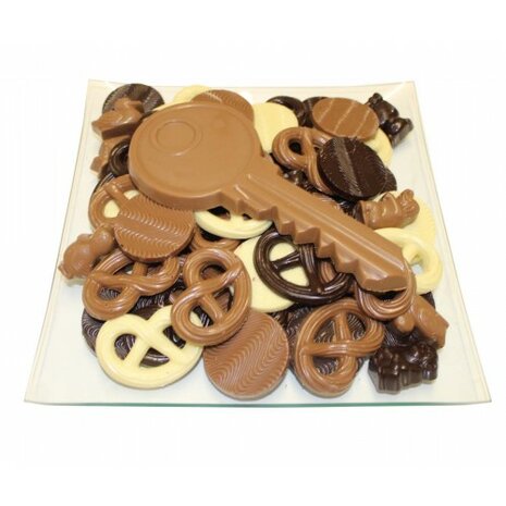 Chocolade sleutel geschenk