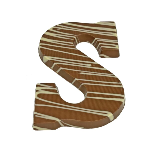 Chocoladeletter met room