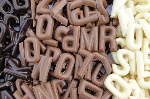 chocolade lettertjes
