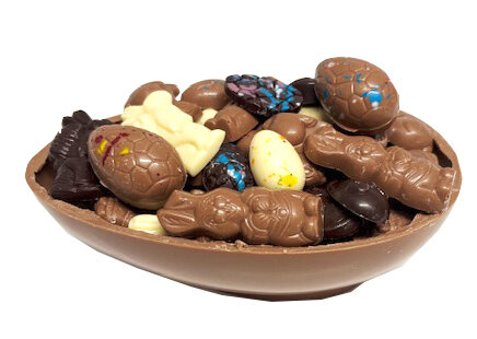 chocolade half paasei 600 gram