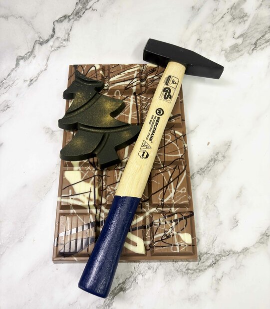 Kerst chocolade blok