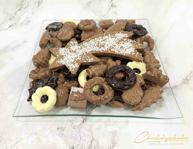 Sprinkelster chocolade schaal