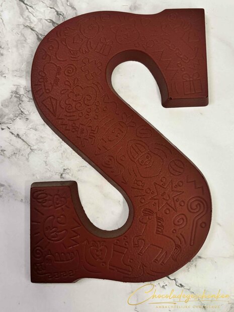 Chocoladeletter Deluxe Relief