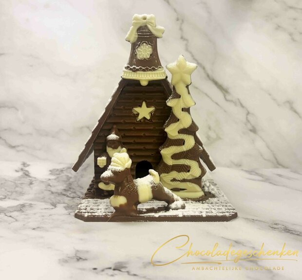 Chocolade Kersthuis
