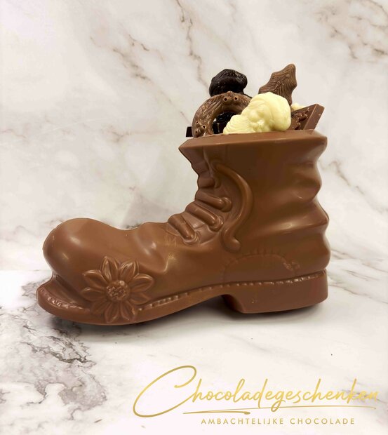 Chocolade kerst laars