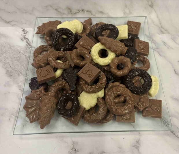 Chocolade geschenk kerst