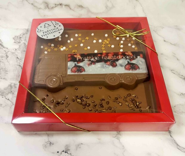 Chocolade vrachtwagen