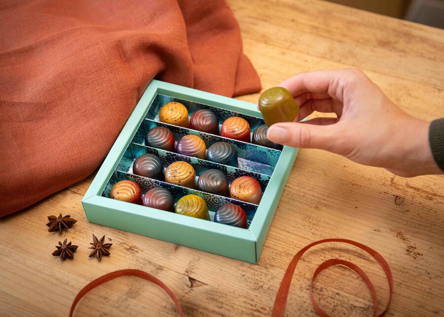 Luxe gekleurde bonbons