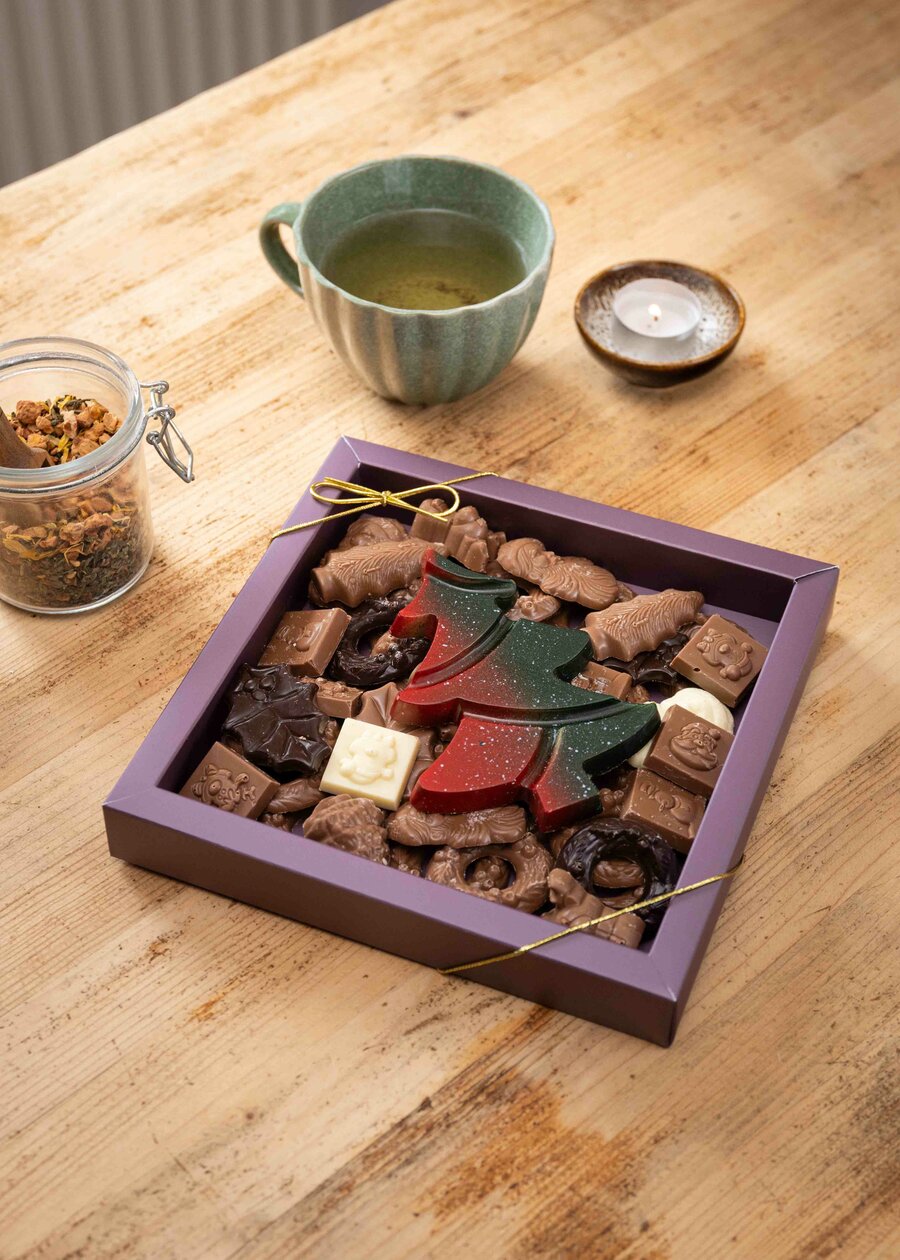 Chocolade kerst geschenken
