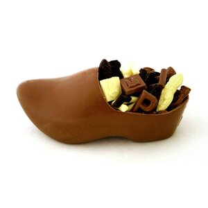 Chocolade klomp met sint chocolade