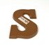 chocolade letter met logo