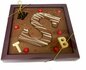 Chocoladeletter plateau versierd_