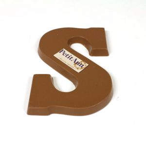 chocoladeletters met logo
